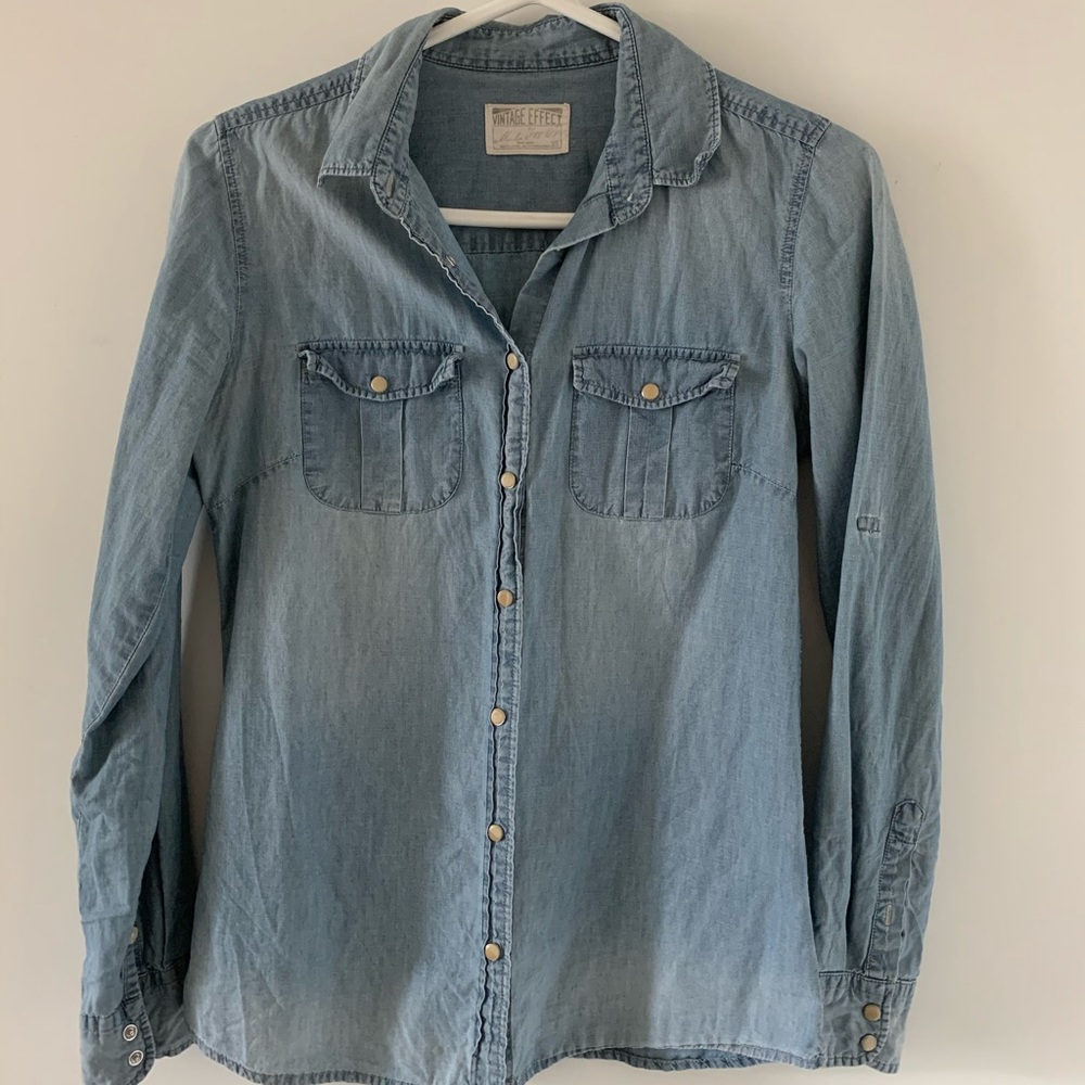 Denim shirt